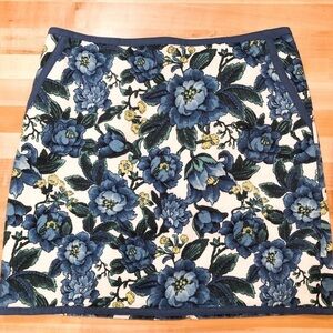 LOFT Floral Skirt